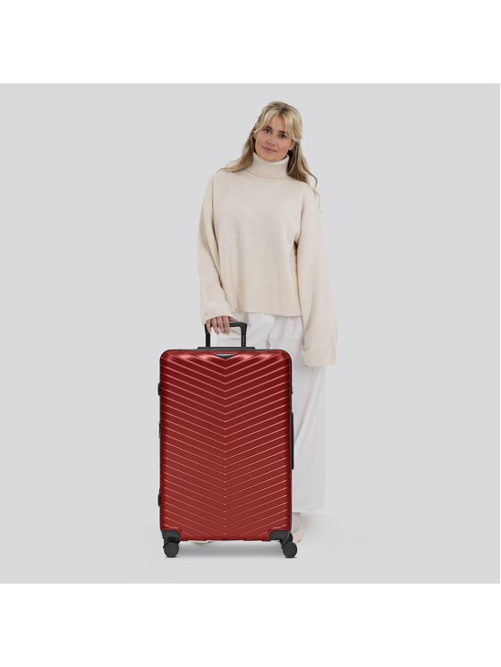 Redolz Redolz Walizka duża 301088 Bordowy