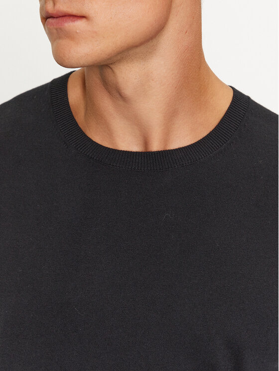 United Colors Of Benetton United Colors Of Benetton Džemperis 10CVU1N60 Melns Regular Fit