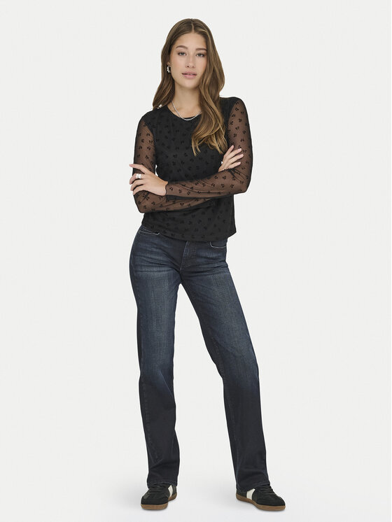 ONLY ONLY Μπλουζάκι Siena 15362924 Μαύρο Regular Fit