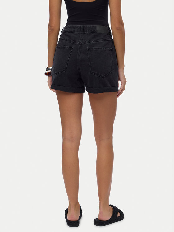 Vero Moda Vero Moda Jeans kratke hlače Zuri 10279493 Črna Regular Fit