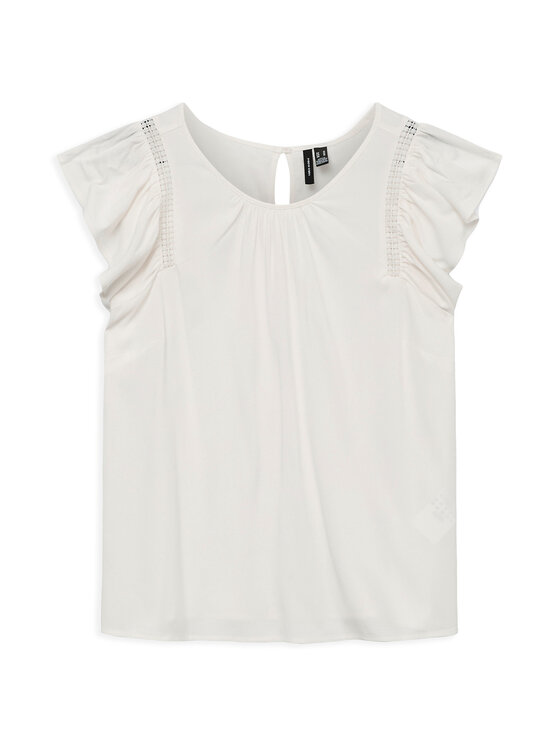 Vero Moda Vero Moda Majica Bella 10325248 Bijela Standard Fit