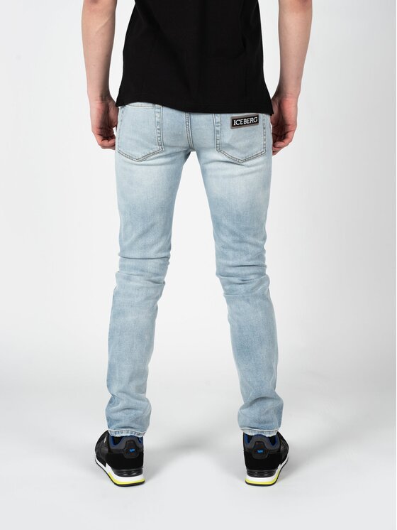 Iceberg Iceberg Τζιν 2SK16003 Μπλε Slim Fit