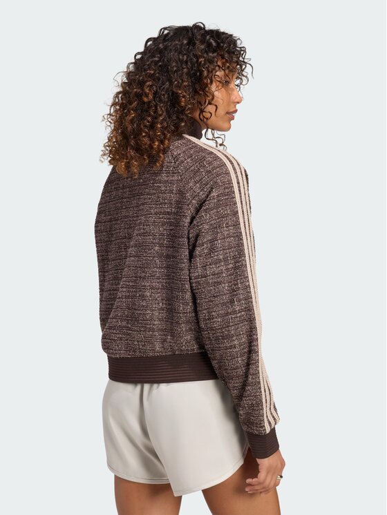 adidas adidas Bluza 172286 Brązowy ciemny Loose Fit