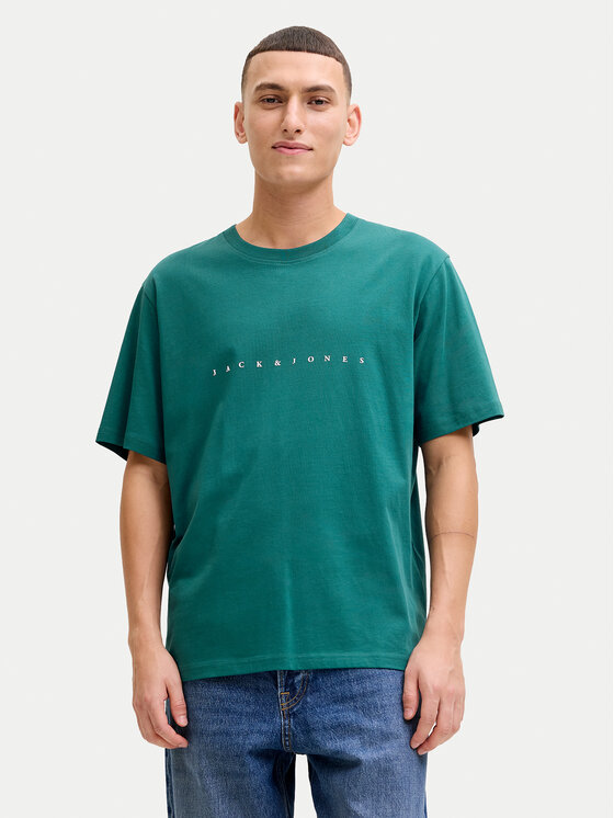 Jack & Jones Jack & Jones Tricou Star 12234746 Verde Regular Fit