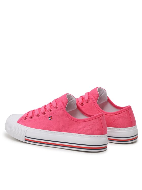 Tommy Hilfiger Tommy Hilfiger Tenisice Low Cut Lace-Up T3A9-32677-0890313 S Ružičasta
