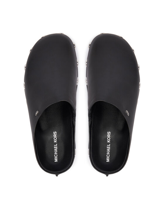 MICHAEL Michael Kors MICHAEL Michael Kors Чехли Hensley Mule 40R6HLFP1L Черен