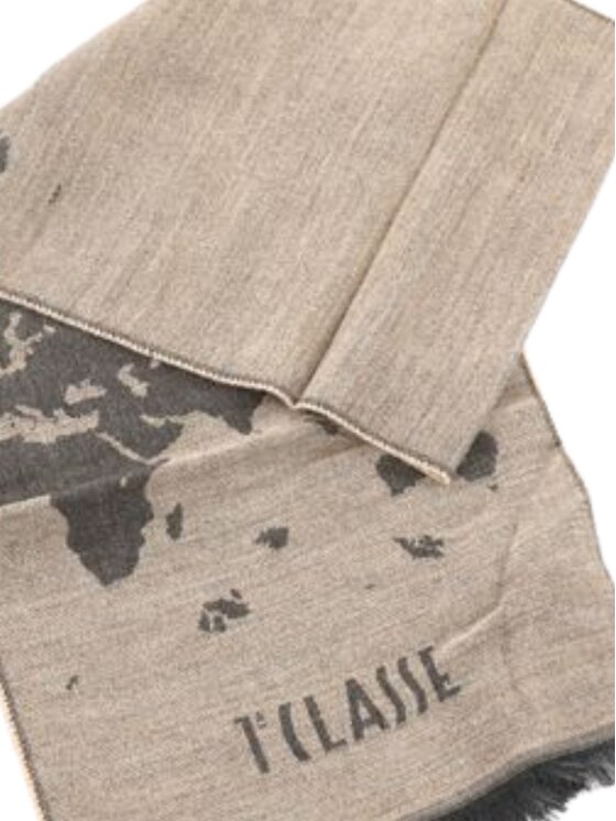 Alviero Martini Prima Classe Alviero Martini Prima Classe Sciarpa Sciarpa geo pieno 30x180 Beige