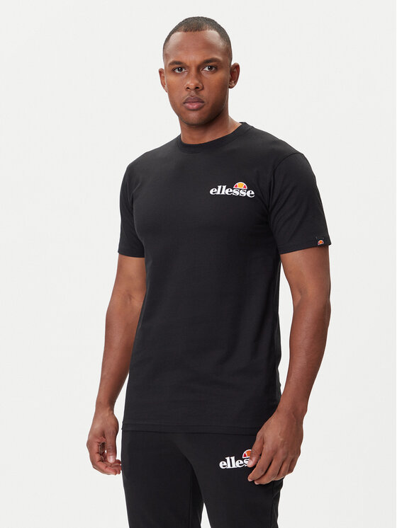 Ellesse Ellesse Marškinėliai Voodoo SHB06835 Juoda Regular Fit