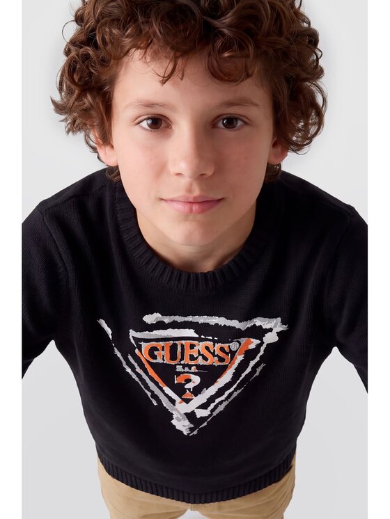 Guess Kids Guess Kids Mikina 185070 Černá Classic Fit