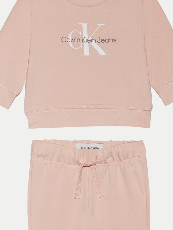 Calvin Klein Jeans Calvin Klein Jeans Анцуг Monogram IN0IN00017 Розов Regular Fit