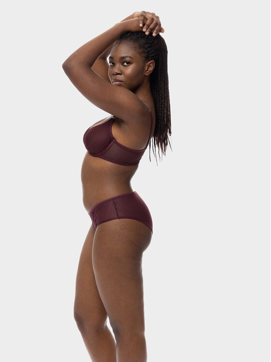 Dorina Dorina Reggiseno con ferretto Yara D001614LA077 Bordeaux