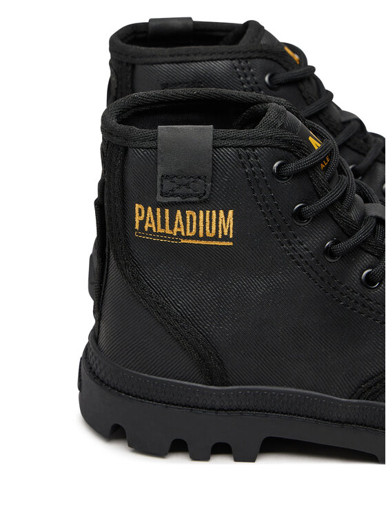 Palladium Palladium Outdoorová obuv PAMPA HI COATED 74375-008-M Čierna