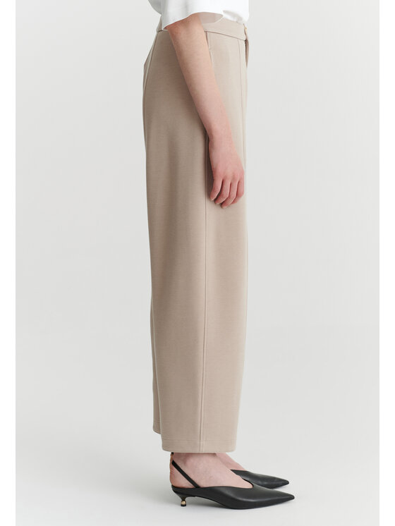 TATUUM TATUUM Spodnie materiałowe MEREDIA Beżowy Wide Leg