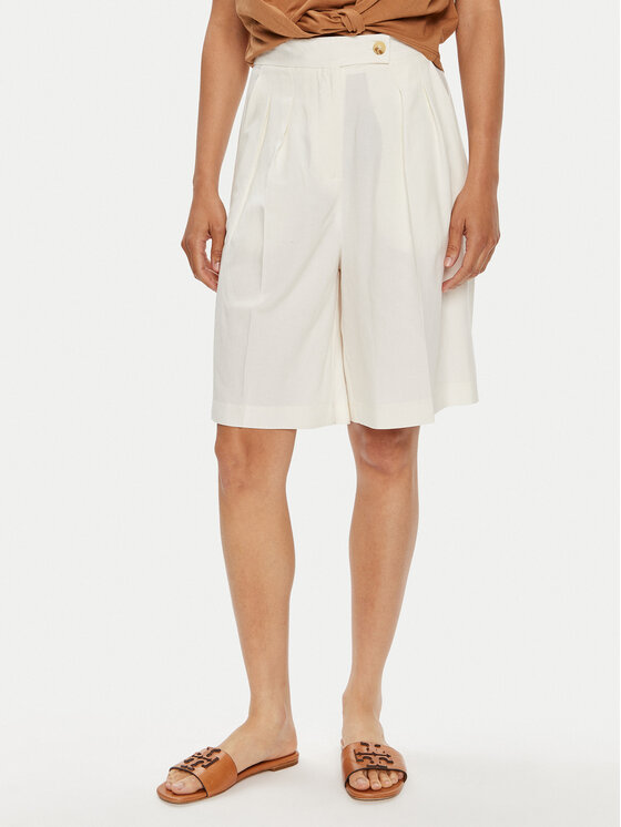 ViCOLO ViCOLO Bermuda nadrág TB1568 Ekru Regular Fit