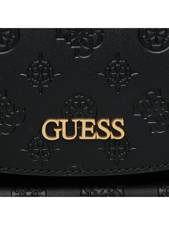 Guess Femme Sac A Main Guess Borsa Donna Zaino Geva Flap Backpack Ecopelle Embossed Nero Sacoche Guess Homme