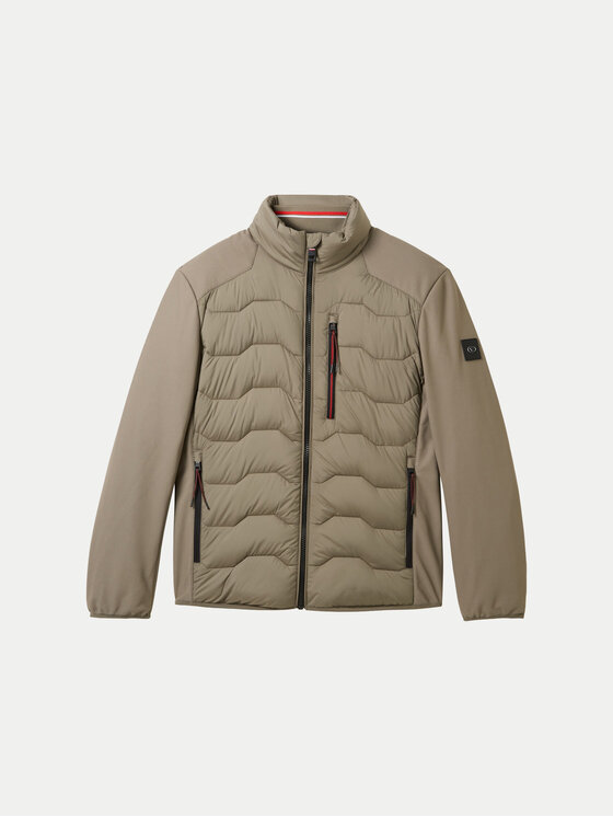 Tom Tailor Tom Tailor Prijelazna jakna 1041308 Zelena Regular Fit