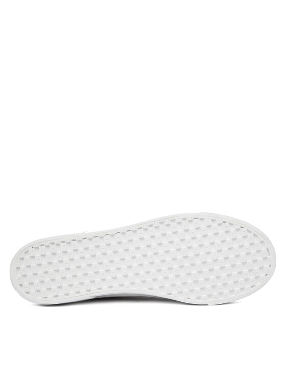 Tommy Hilfiger Tommy Hilfiger Snīkeri Th Platform Sneaker Quilted FW0FW09265 Écru