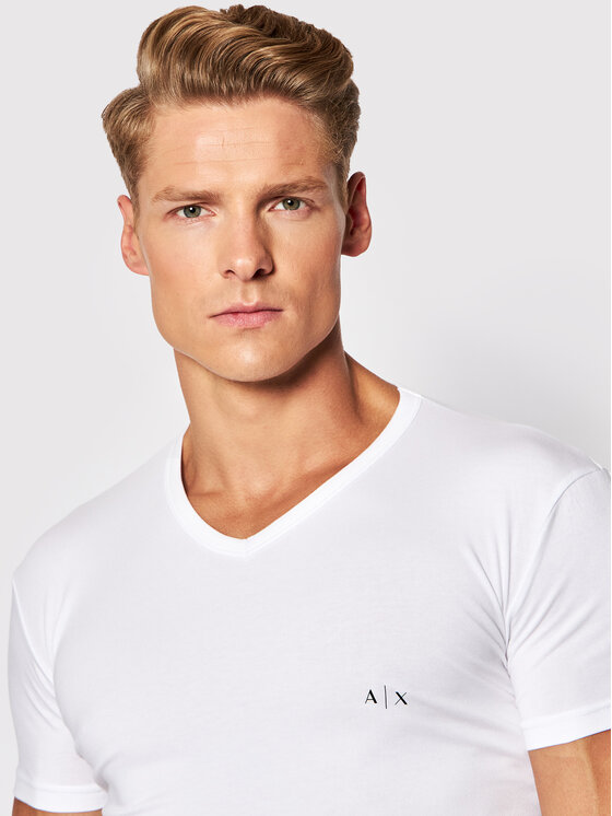 Armani Exchange Armani Exchange Komplekt kahest t-särgist 956004 CC282 42520 Must Regular Fit