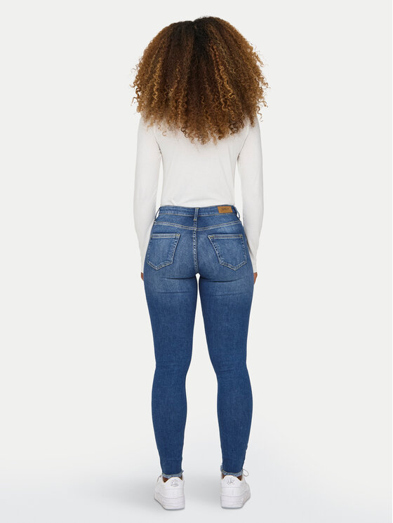 ONLY ONLY Jeans hlače Blush 15293282 Modra Skinny Fit