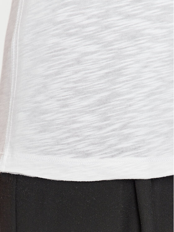 Sisley Sisley T-Shirt 3FD4L11A2 Λευκό Regular Fit
