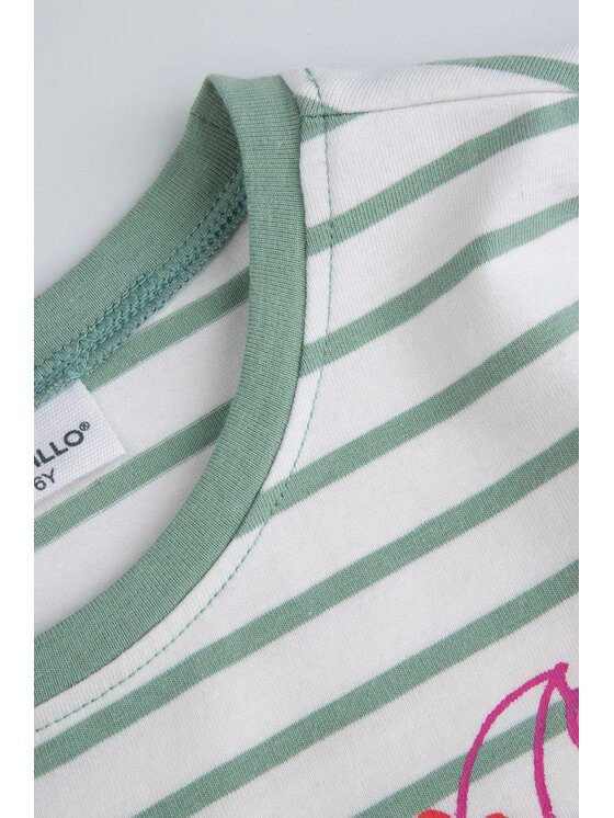 Coccodrillo Coccodrillo Každodenné šaty WC6129201RGK-011 Zelená Regular Fit