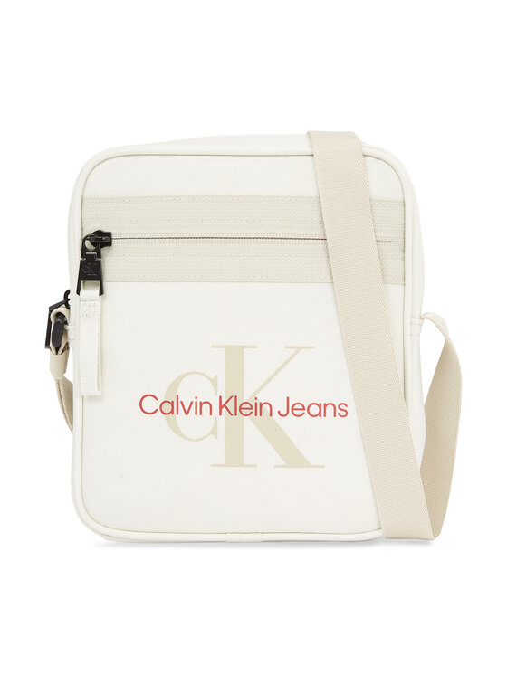 Geantă crossover Calvin Klein Jeans Sport Essentials Reporter18 M K50K511098 Écru