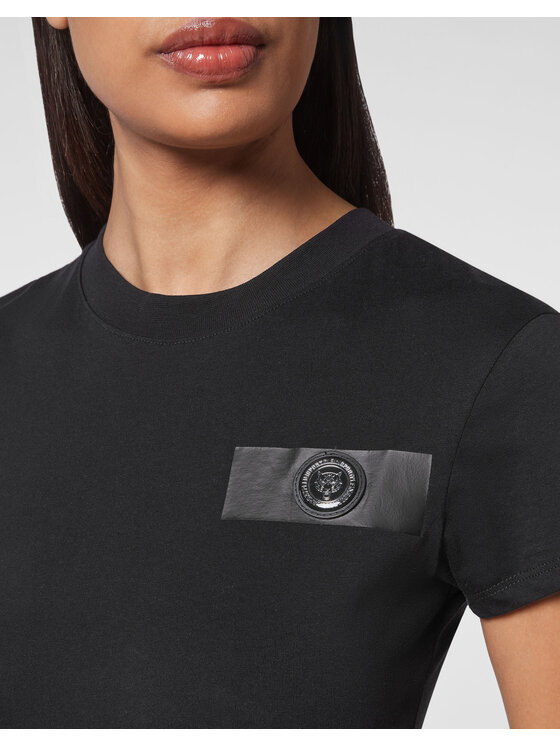 Plein Sport Plein Sport T-Shirt 1595 Czarny Regular Fit