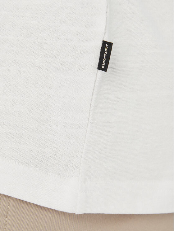 Jack & Jones Jack & Jones Majica Jake 12294944 Bela Relaxed Fit