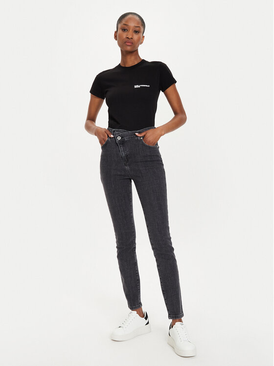 Karl Lagerfeld Jeans Karl Lagerfeld Jeans Jeans 245J1102 Grau Skinny Fit
