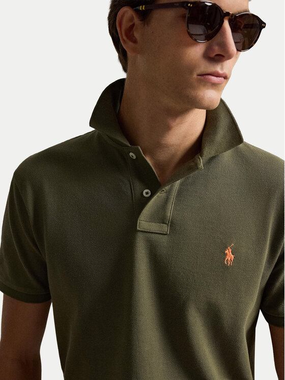 Polo Ralph Lauren Polo Ralph Lauren Poloshirt 710782592014 Dunkelgrün Regular Fit