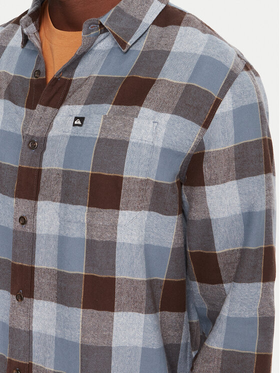 Quiksilver Quiksilver Hemd Motherfly EQYWT04642 Blau Regular Fit