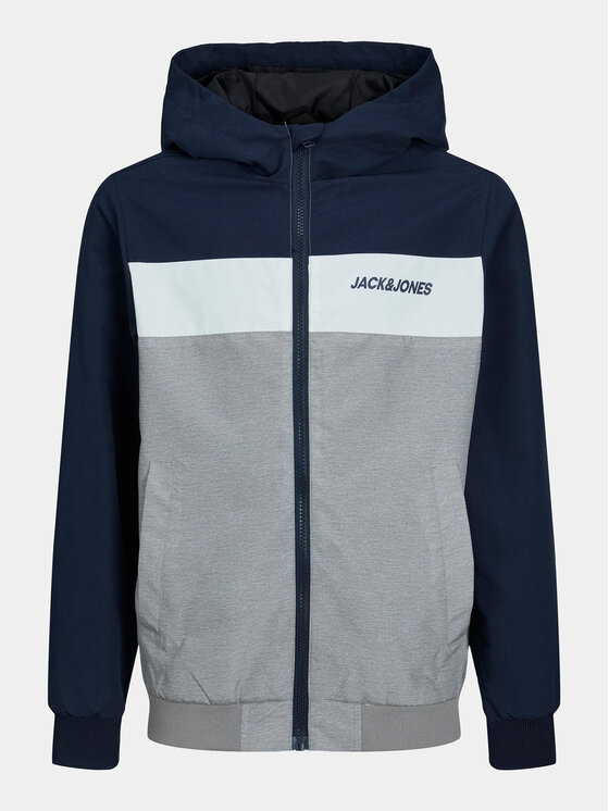 Jack&Jones Junior Jack&Jones Junior Преходно яке Rush Blocking 12200453 Сив Regular Fit