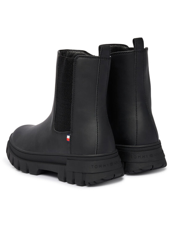 Tommy Hilfiger Tommy Hilfiger Členková obuv T3X5-35295-1355 S Čierna