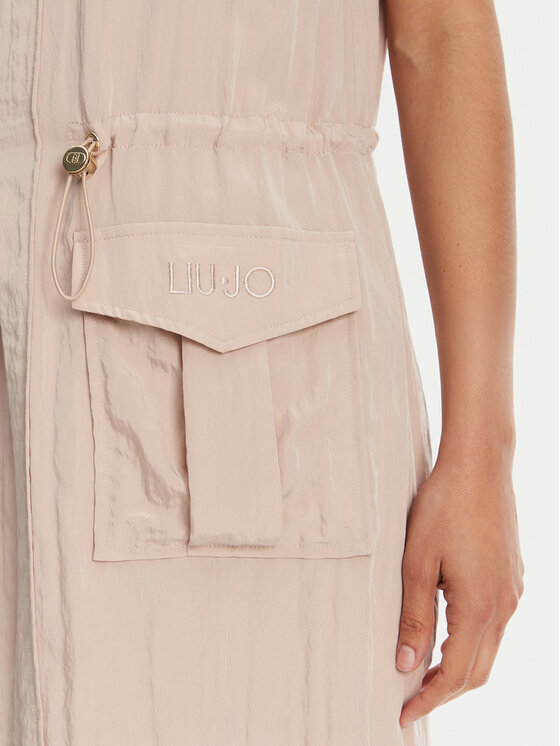 Liu Jo Sport Liu Jo Sport Sukienka codzienna TA5128 T2921 Beżowy Regular Fit