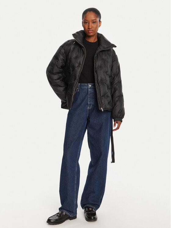 HUGO HUGO Зимно яке 50547205 Черен Regular Fit