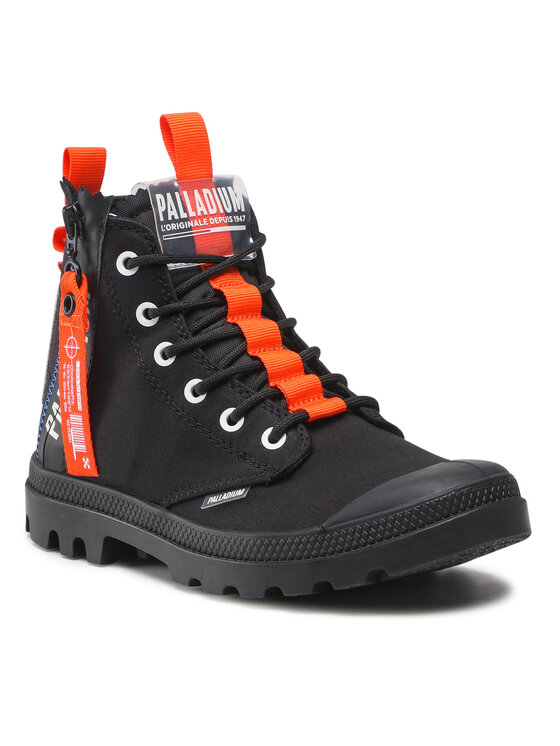 Palladium Bottes de randonnée Pampa Hi Tte 77357001M Noir Modivo.fr