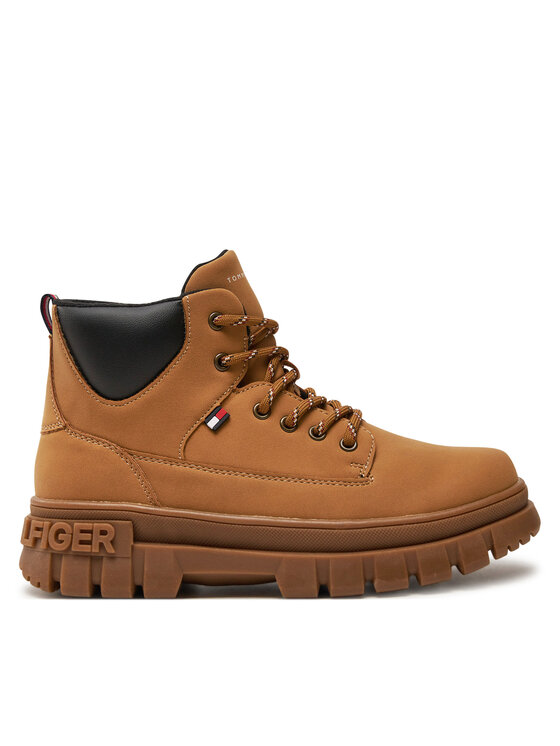 Tommy Hilfiger Tommy Hilfiger Pohodni čevlji T3X5-33706-1269206 S Rjava