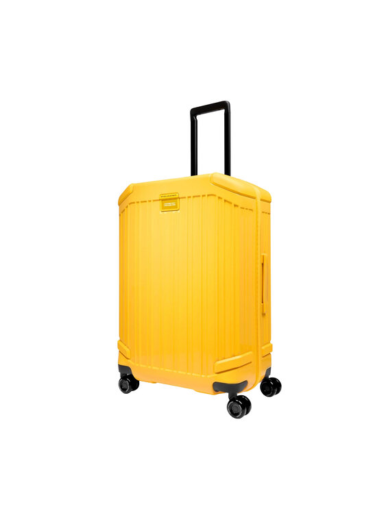 Piquadro Piquadro Valigia media bv4427pop-g Giallo
