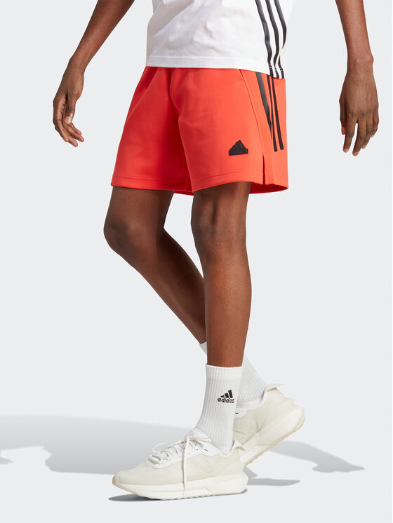 adidas Pantaloni scurți sport Future Icons 3-Stripes Shorts IB7721 Roșu Regular Fit