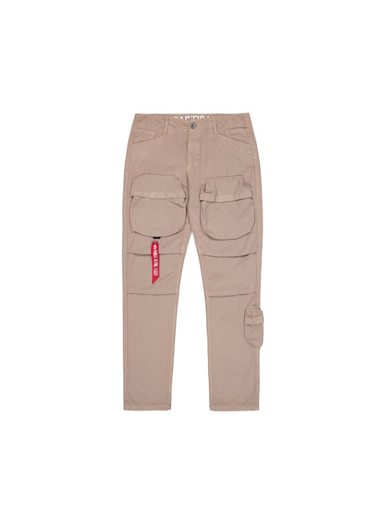 Alpha Industries Alpha Industries Spodnie cargo Tactical Pant Żółty Tapered Fit