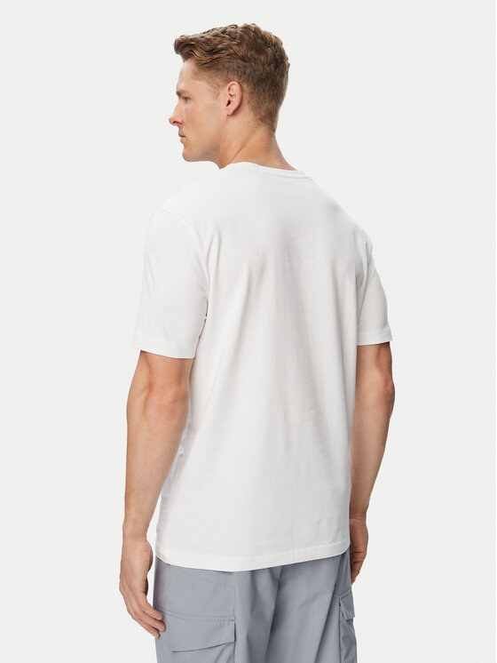 BOSS BOSS T-Shirt Network Flag 50566853 Weiß Regular Fit