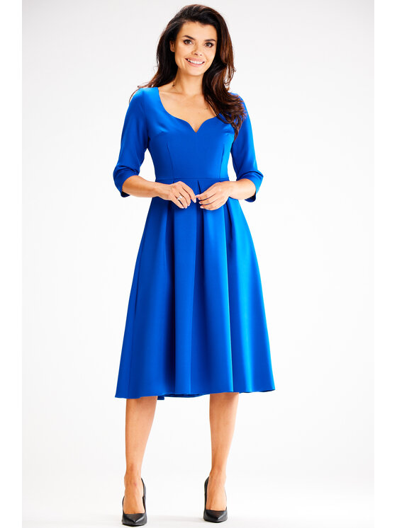 Awama Awama Abito da sera A598 Blu Basic Fit