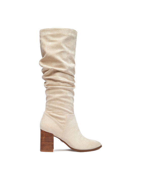 Nine West Nine West Kozačky CEO-BASZIRA-01 Écru