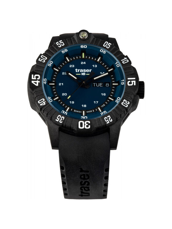 Traser Traser Zegarek TS-110725 Czarny