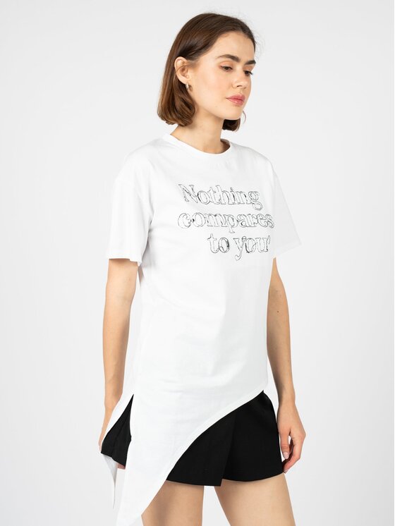 Silvian Heach Silvian Heach T-Shirt GPP23020TS Λευκό Regular Fit