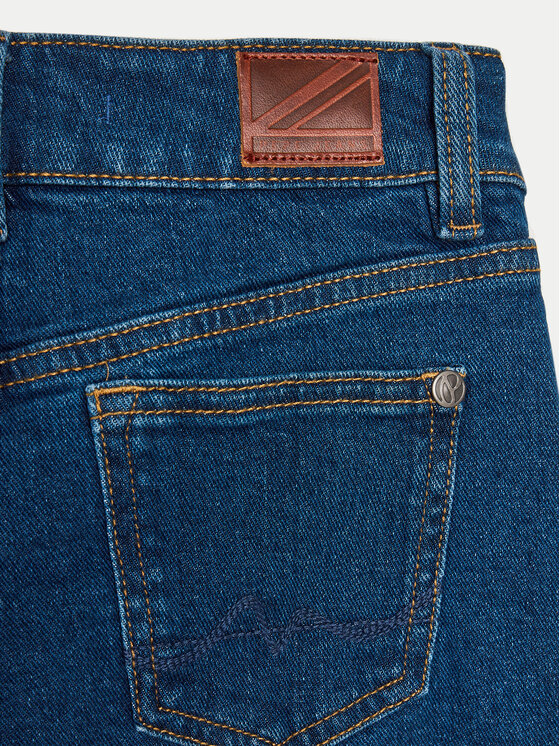 Pepe Jeans Pepe Jeans Traperice Wide Leg Jeans Mw Jr PG201680 Plava Relaxed Fit