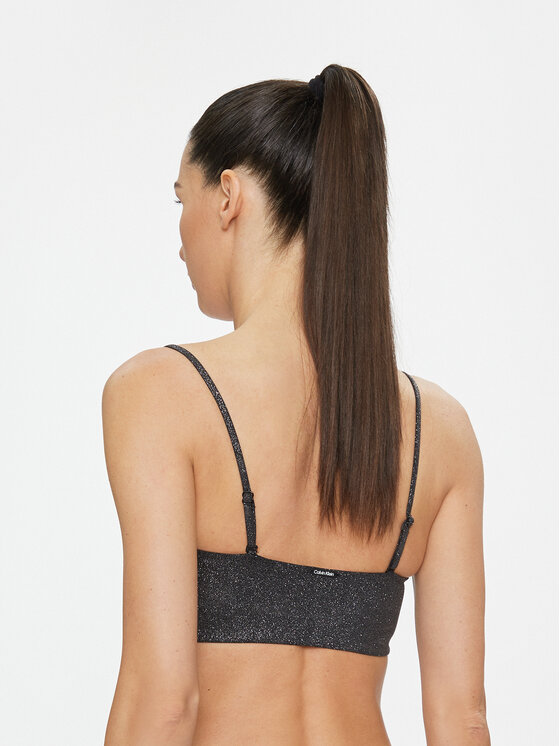 Calvin Klein Swimwear Calvin Klein Swimwear Μπικίνι πάνω μέρος KW0KW02275 Μαύρο