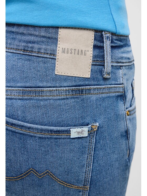 Mustang Mustang Jeansy CROSBY RELAXED STRAIGHT Niebieski Regular Fit