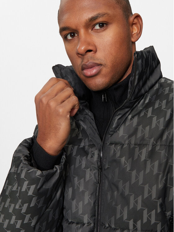 KARL LAGERFELD KARL LAGERFELD Vatovaná bunda 505018 544529 Černá Regular Fit