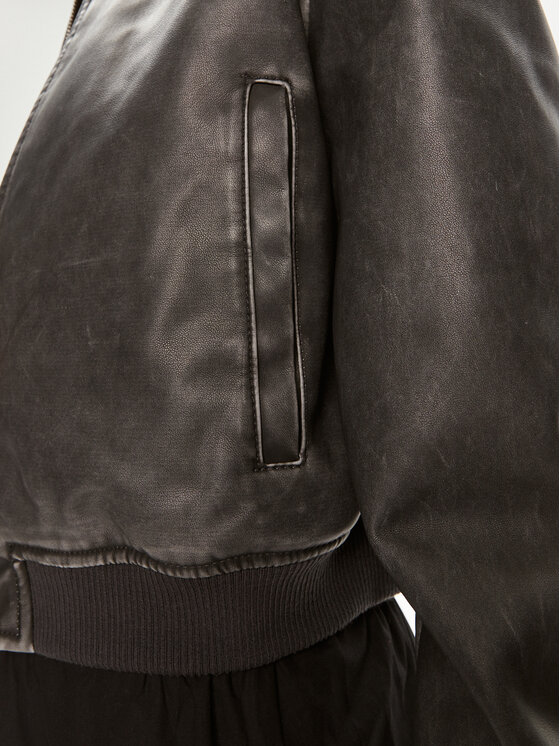 Brave Soul Brave Soul Geacă bomber LJK-BENOITE Negru Straight Fit